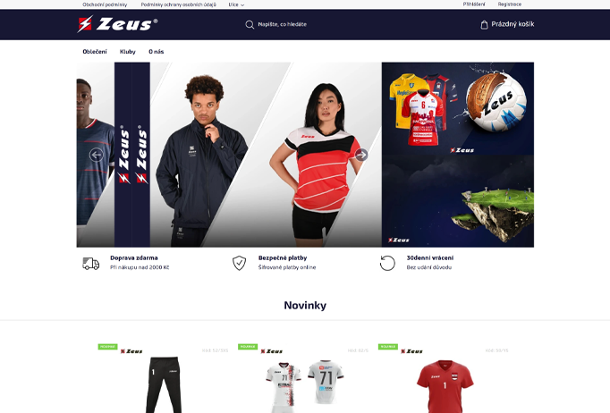 ZEUS CZ e-shop